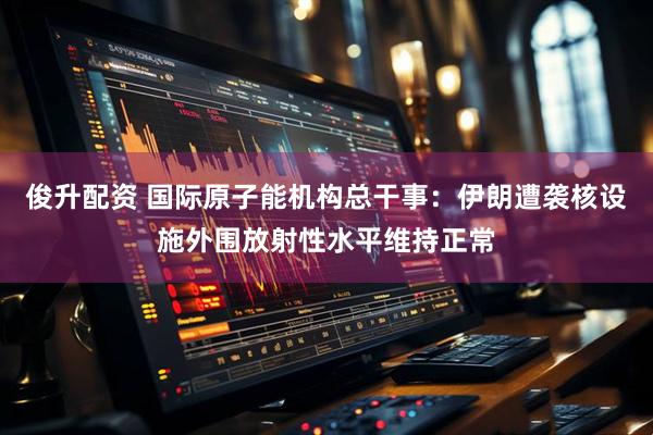俊升配资 国际原子能机构总干事：伊朗遭袭核设施外围放射性水平维持正常