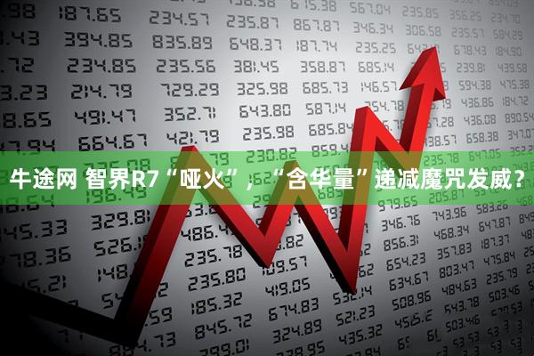牛途网 智界R7“哑火”，“含华量”递减魔咒发威？