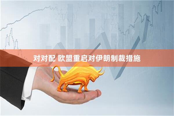 对对配 欧盟重启对伊朗制裁措施